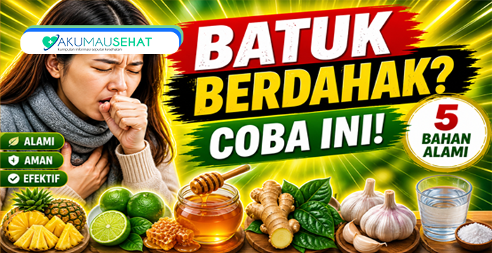 5 Bahan Alami Bantu Redakan Batuk Berdahak